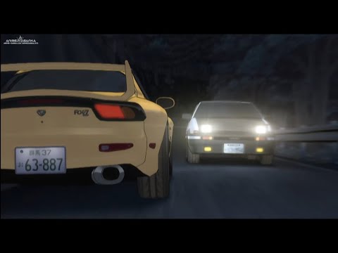 Initial D No Control Scene