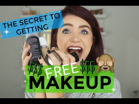 THE SECRET TO GETTING FREE MAKEUP WITHOUT BEING A BEAUTY GURU