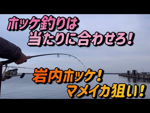 釣果が上がる！ホッケの当たりを見逃すな！