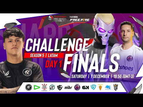 Free Fire Challenge Finals Day 1 | Season 5 | LATAM