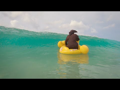 Jack Sparrow Goes Duck Surfing