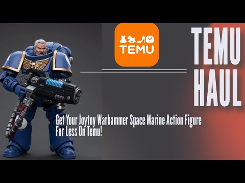 Get Your Joytoy Warhammer Space Marine Action Figure For Less On Temu!