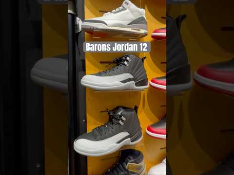 Jordan 12 - Black & Wolf Grey - ‘BARONS’ - Grabbing a pair at FINISH LINE