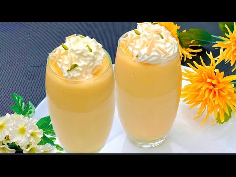 Super Yummy Dried Milk Powder Milkshake | Summer Drink recipes | Mango juice