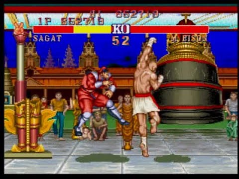 Street Fighter II: Hyper Fighting - (Sagat) Final Boss Battle vs. M. Bison & finale