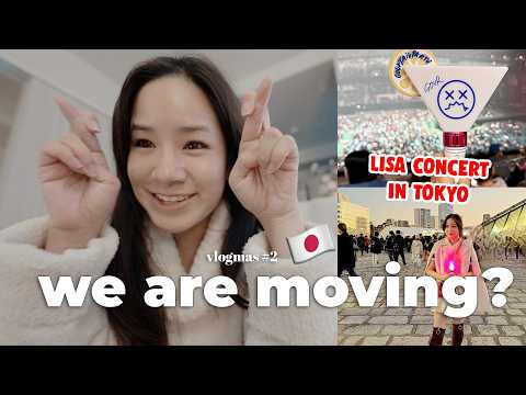 WE APPLIED FOR A NEW APARTMENT! | Going to a Lisa Concert - Life in Japan 🇯🇵 Vlogmas #2