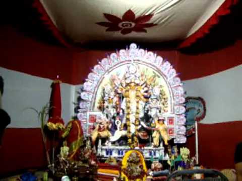 Gauranga Vandana , Padavali kirtan at DURGA PUJA Goswami bari