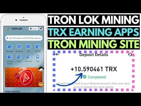 #TRONLOK #Latest Mining Platform||Earn 10000usdt for Free||Safe and Stable Platform #usdt