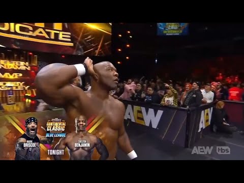 SHELTON BENJAMIN ENTRANCE DYNAMITE 27/11/24