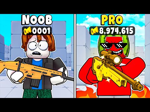 NOOBS To PROS In Roblox Rivals