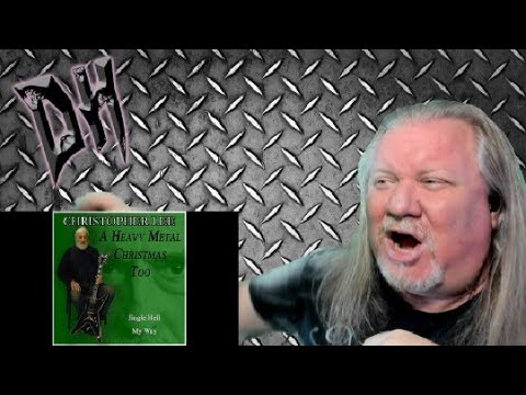 Christopher Lee - My Way (Frank Sinatra cover) REACTION & REVIEW! FIRST TIME HEARING!