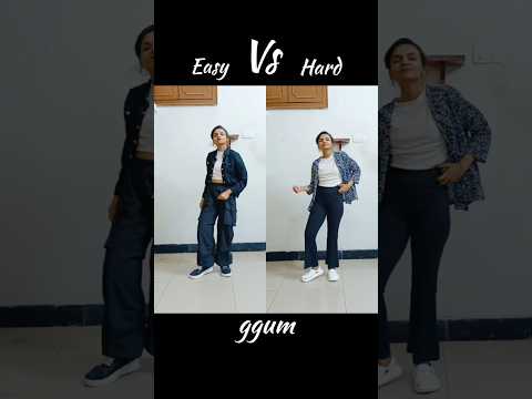 Yeonjun 'GGUM' Easy Vs Hard choreo💥Akshaya @akshayaa.28#ggum #yeonjun #yeonjuntxt #txtyeonjun #txt