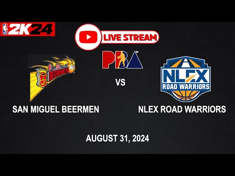 LIVE NOW! SAN MIGUEL BEERMEN vs NLEX ROAD WARRIORS | PBA SEASON 49 | August 31, 2024 | CPU vs CPU