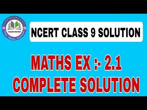 Class 9 NCERT #maths Exercise 2.1 full video #compass  #education