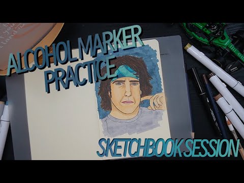 Sketchbook Filling: Fun with Markers!