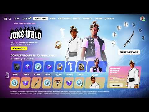 *NEW* FORTNITE UPDATE 32.10! (JUICE WRLD)