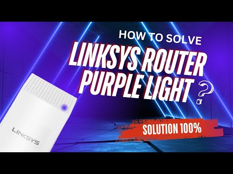 Fix Linksys Router PURPLE LIGHT in 5 Minutes!