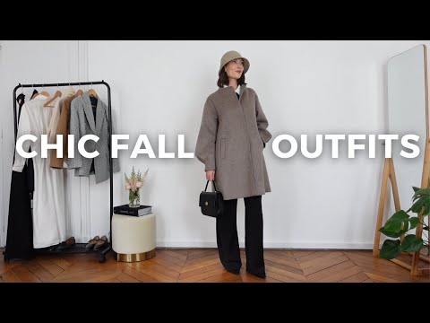 Parisian Chic Fall Outfit Ideas for Effortless French Style