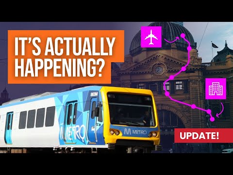 A BIG update on the Melbourne Airport Rail Link!