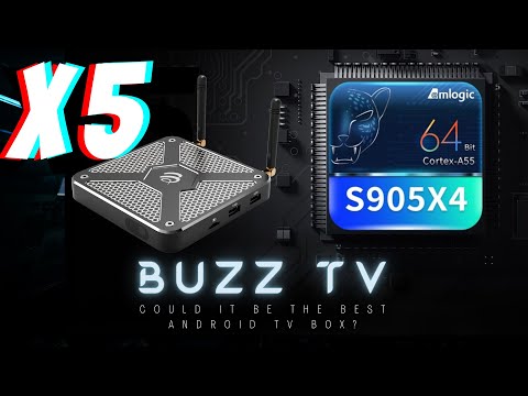 The New Buzztv X5 Android TV Box | Review