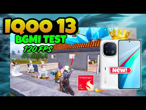 IQoo 13🔥 bgmi 120 fps test | iqoo 13 bgmi gameplay test 🔥