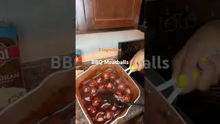 BBQ Meatballs 😋😍 #easyrecipes  #shorts