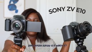 Sony ZV E10 Unboxing And Review -  Best Vlogging Camera in 2024? #sonyzve10