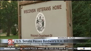 WKOW: U.S. Senate Passes Baldwin’s Bipartisan VA Accountability and Whistleblower Protection Act