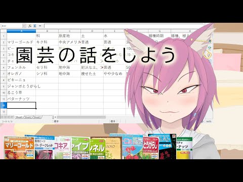 【雑談】趣味の園芸の話 1月に話した植物が今どうなったか【VTuber/彁神ぬい】