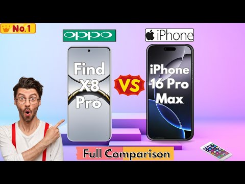 Oppo Find X8 Pro vs iPhone 16 Pro Max 💥 Which One is Best?