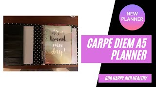 Carpe Diem A5 ring planner