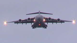 ✈ SPECTACULAR C-17A OVERHEAD Approach