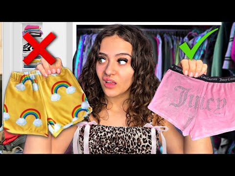 CLOSET CLEANOUT + DECLUTTER! *trying everything on*