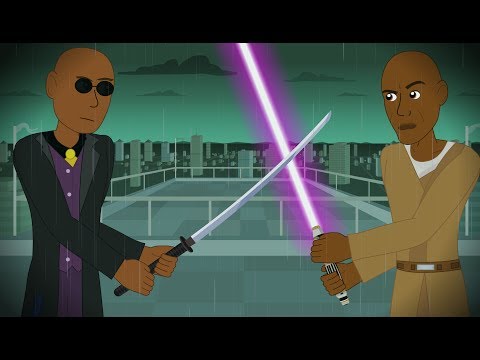 Morpheus vs Mace Windu