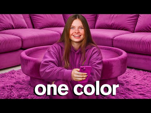 LIVING ALONE in ONE COLOR For 24 Hours