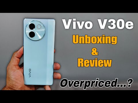 Vivo V30e Unboxing & Review 🔥 Not For Gaming!