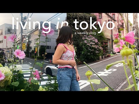 Living in Tokyo VLOG | thrift stores,  cafes, art exhibits