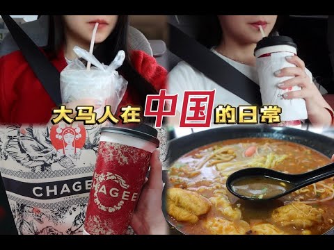 日常VLOG🍀大马人在中国吃货上身，补货咯🧋🍜🍰