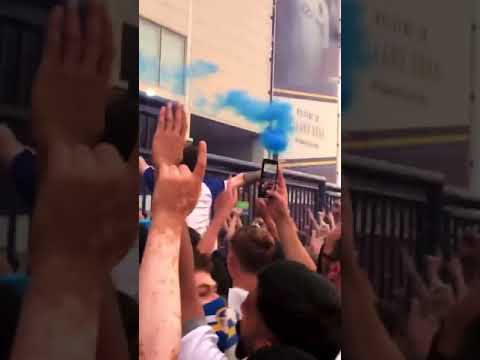 “STOP CRYING FRANK LAMPARD” - Leeds United Fans Outside Elland Road After Promotion