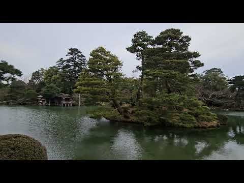 Kenroku-en Gardens in Kanazawa March 2024