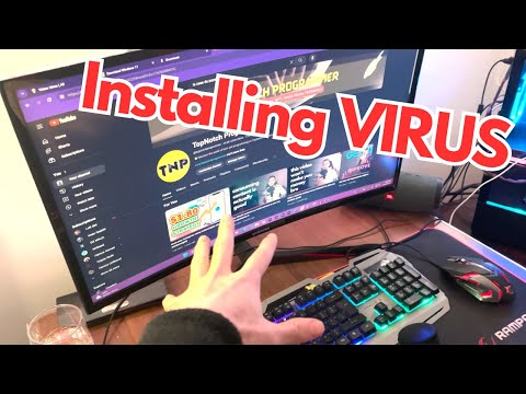 I am installing VIRUS in my windows 11 computer