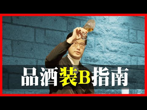 Wine Blind Tasting Tutorial 喝一口就知道是什么？！是大神还是装B？认真的盲品是什么样的？