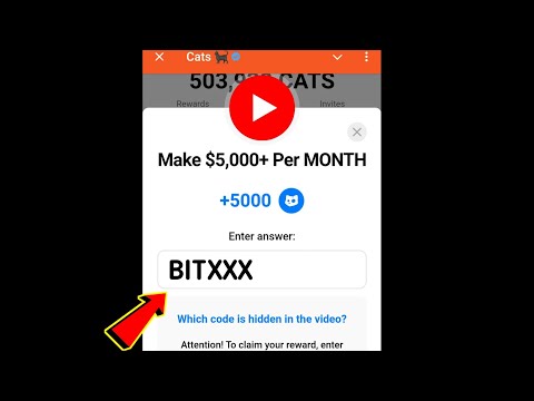 Make $5,000+ Per MONTH Cats Code | Make $5,000+ Per MONTH cats video code today