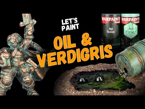 Have Fun Transforming Your Minis with Oil & Verdigris Effects!