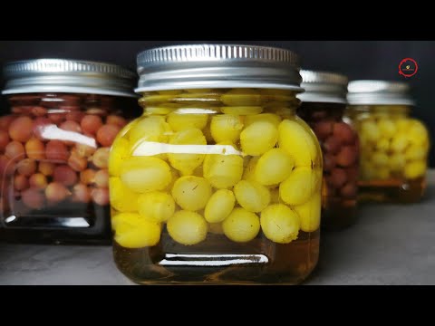 How to prepare compote and homemade grape syrup, heavenly taste🍇