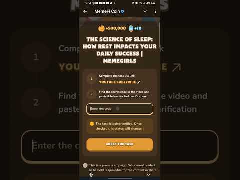 The Science of Sleep: How Rest Impacts Your Daily Success | Memefi New video code #memefi