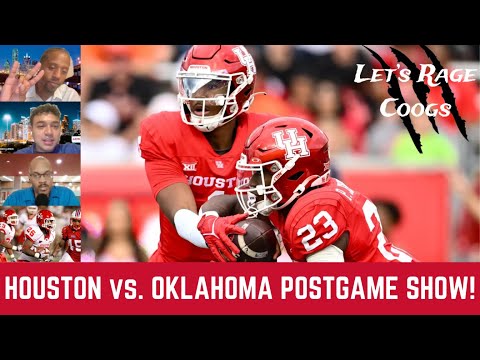 Let's Rage Coogs: Houston Cougars vs. Oklahoma Sooners football postgame show!