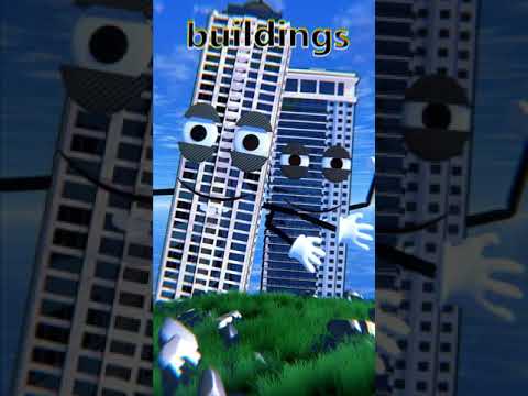 don't be racist i am a building [part 2, recreation] #shorts