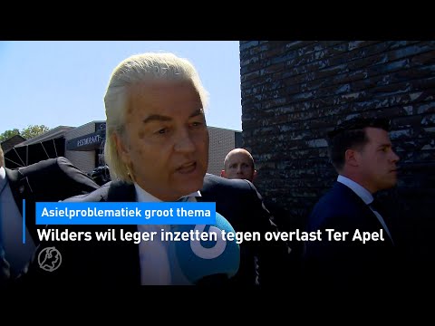 ❌ Wilders wil leger inzetten tegen overlast Ter Apel | Hart van Nederland