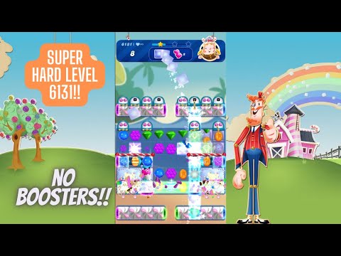 Candy Crush Saga Level 6131 | No Boosters